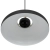 Lampa wisząca czarna do salonu Latif NO2520123003 - Design for The People